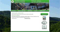 Desktop Screenshot of dvorec-kavka.cz